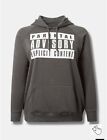Torrid Hoodie Women's 2X Gray Parental Advisory Cozy Fleece Sweatshirt $59 New