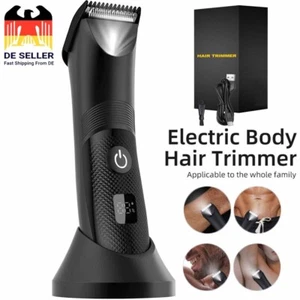 Elektrischer Intimrasierer Für MäNner Herren Balls Eier Body Trimmer Wasserdicht - Bild 1 von 19