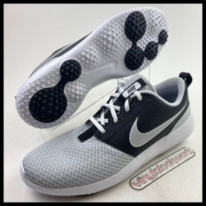 Nike Roshe G Golf Shoes Mens 12 Spikeless Grey Black White CD6065-015 - Picture 1 of 12