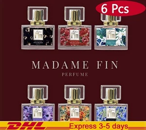 SET 6 Perfumes Madame Fin 30ml. Fragancia Feromona Más Tailandesa Famosa Para Unisex - Imagen 1 de 9