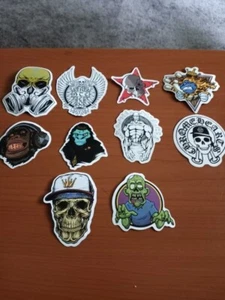 Assorted Stickers - Over 50 of Them - Put on Laptops , Walls , Windows , Etc - Picture 1 of 4