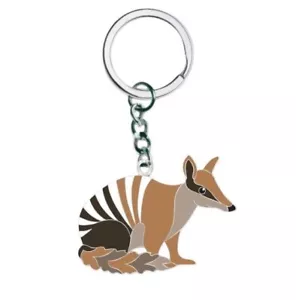 333669 NUMBAT AUSTRALIAN GEOGRAPHIC ENDANGERED SPECIES KEYRING KEY RING CHAIN - Bild 1 von 1