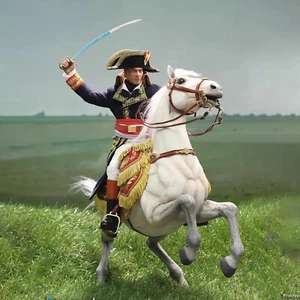 DID E60078 1/6 White War Horse Standing Posture Model For 12''Action Figure Gift - Bild 1 von 10