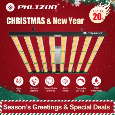 Powerful 640W 1000W 450W 320W LED Grow Light Optimized for Veg &Flowering Stages - Image 1 of 4