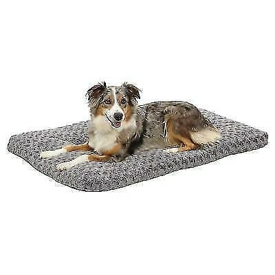 Midwest 40642-SGB Quiet Time Pet Bed Deluxe - Gray