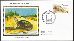 🍁Canada #813 "ENDANGERED WILDLIFE" Brand New 1979 Colorano Silk Cachet - Picture 1 of 2