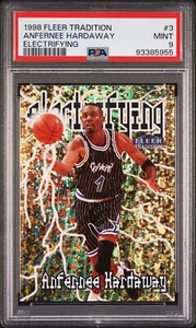Fleer Tradition Electrifying 3 Anfernee Hardaway 1998 PSA 9 4688 - Imagen 1 de 2
