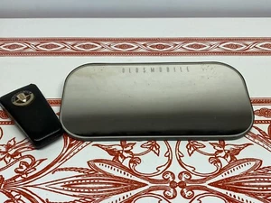 Vintage 50s 60s Oldsmobile  Visor Vanity Mirror And Snap Key Holder - Picture 1 of 9
