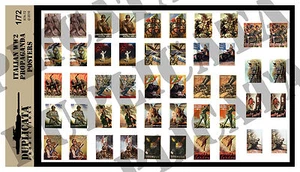 Diorama/Model Accessory - 1/72 Italian Propaganda Posters - WW2 - Picture 1 of 3