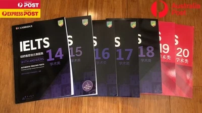 2025Newest CambridgeIELTS17,18,19,20 hard books/GENERAL or ACADEMIC/All English - image 1 of 4