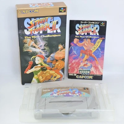 Super STREET FIGHTER II 2 Super Famicom Nintendo 6052 sf - Image 1 of 4