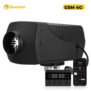 Calefacción diésel 8KW 12V 24V calefacción auxiliar calefacción de aire calentador de aire GSM 4G Bluetooth - Imagen 1 de 13