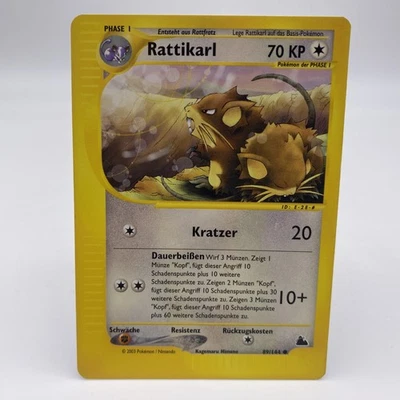 Pokémon Rattikarl 89/144 DE Common Skyridge 2003 - Bild 1 von 2