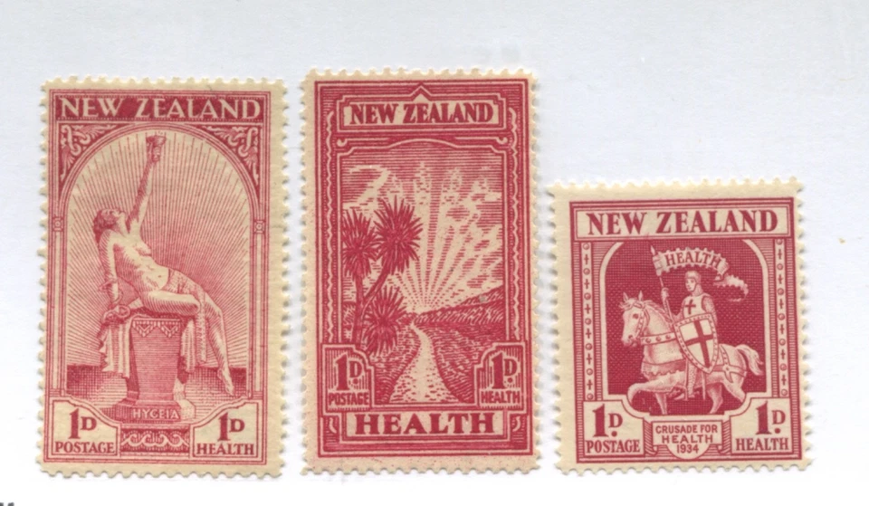 New Zealand 1932-34 Semi-Postals mint o.g. hinged - Image 1 of 1