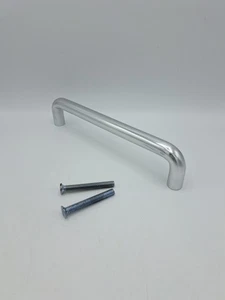 Lote de trabajo 5 X Manija de tracción en forma de D Eclipse acero inoxidable satinado 229 x 19 mm J31282 - Imagen 1 de 7