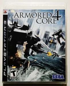 Armored Core 4 (Sony PlayStation 3, 2007) PS3 CIB Completo con Manual Probado - Imagen 1 de 3