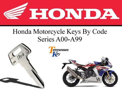 ILCO / HONDA AFTERMARKET Honda Motorcycle / ATV Keys / Select your key Code/ Series A00 - A99