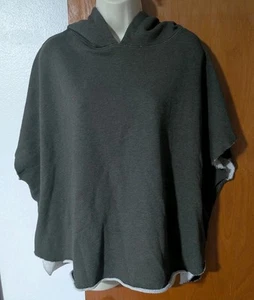 Frank & Eileen Tee Lab Olive Capelet w/ Hood Fleece Sweatshirt Size OS Green  - Picture 1 of 9