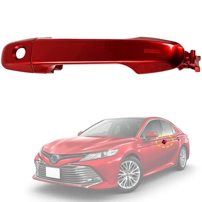 Red Front Left Side Door Handle for Toyota Camry 2012 2013 2014 2015 2017 Car US — 第 1/4 张图片