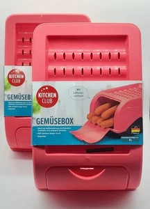 2x Gemüsebox 3L Kartoffelbox Kartoffelkiste Aufbewahrungsbox Vorratsdose (G4) - Bild 1 von 1