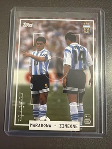 2025- TOPPS ARGENTINA-MARADONA+ SIMEONE - Imagen 1 de 2