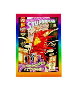 Defective Comics Card # 50 Stuporman #75 1993 - Picture 1 of 2