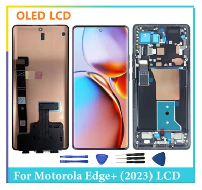 OLED For Motorola Edge+ (2023) LCD Display Touch Screen Digitizer Assembly - Image 1 of 2