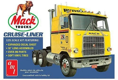 (X) AMT/MPC AMT1062 - 1/25 Mack Cruise-Liner Semi Trattore - Nuovo - Immagine 1 di 1