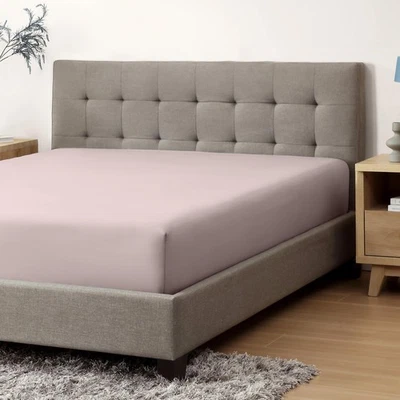 Sábana Ajustable Satén Poli Algodón Talla Doble (39 x 75) - Ultra Suave y Cómoda... Foto 1 de 4