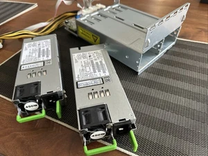 Fujitsu Siemens Server 2X 450w Redundantne zasilacze DPS-450 SB A z backplane - Zdjęcie 1 z 7