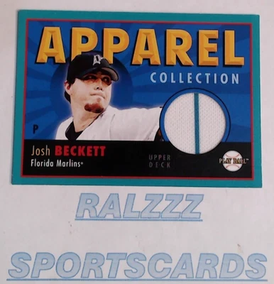 Josh Beckett 2004 Upper Deck Play Ball Apparel Collection #BE - Image 1 of 2