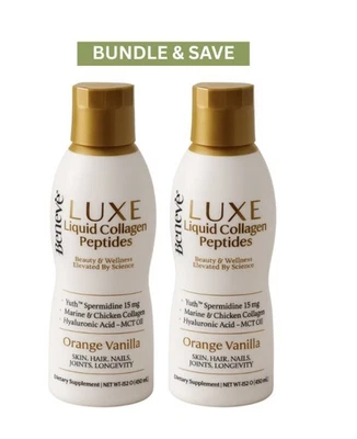 Peptídeos de colágeno líquido Luxe PACOTE E ECONOMIZE.. O MELHOR DOS MELHORES 2 MESES VALE! - Imagem 1 de 4