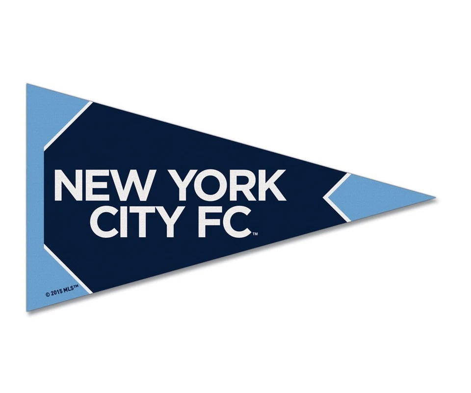 Imán banderín de fieltro New York City FC Foto 1 de 1