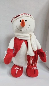 Ohio State Buckeyes 18" Frosty Snowman Mascot Holiday The Memory Company - Picture 1 of 7