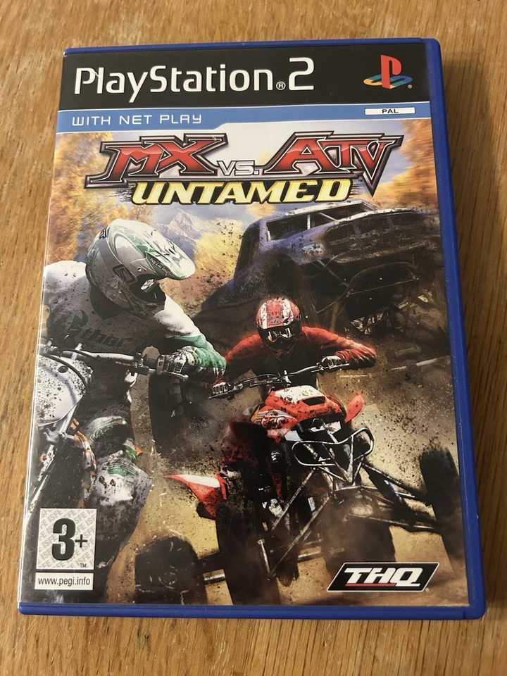 MX Vs ATV Untamed (Sony PlayStation 2) - PAL - PS2  - Image 1 of 3