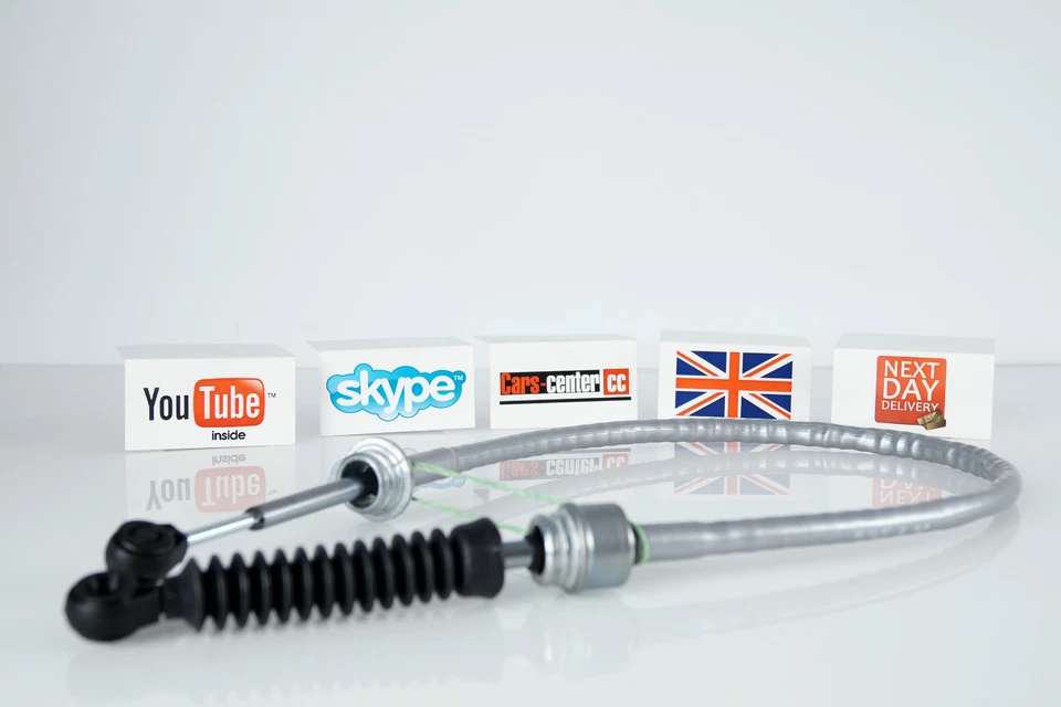 PEUGEOT 406 GEAR LINKAGE CONTROL CABLE GEARBOX SHIFT TRANSMISSION LEVE 2444N3 Q8 - Image 1 of 4