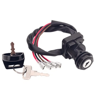 Ignition Switch With Key for Polaris Scrambler Sportsman 335 4110140 1989-2000 - Изображение 1 из 4