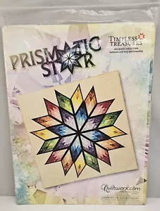 QUILTWORX - PRISMATIC STAR Pattern by Judy Niemeyer Foundation Paper Piecing - Picture 1 of 3