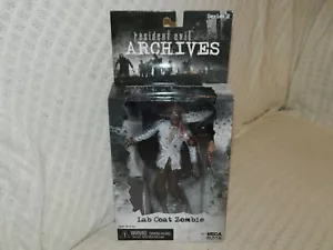 NECA Resident Evil Archives Series 2 Lab Coat Zombie Actionfigur 2006 7" NEU - Bild 1 von 7