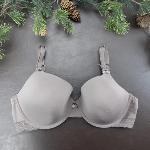 Felina Bra 36DD Gray Padded Underwire Adjustable Clasp Back - Picture 1 of 11