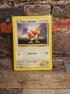 Tenente Surge's Spearow 052/132 Eroi della Palestra Carta Pokémon Regolare tgc - Foto 1 di 3