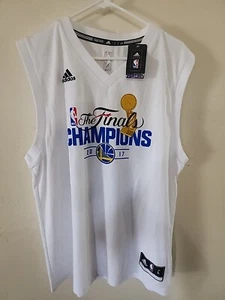 KEVIN DURANT Golden State WARRIORS Replica ADIDAS Finals 2017 Large Jersey NBA - Picture 1 of 4