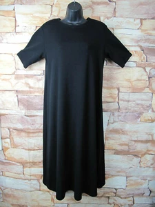 *Vestido Vintage Andrea Jovine Negro 100% Lana Talla L - Imagen 1 de 6