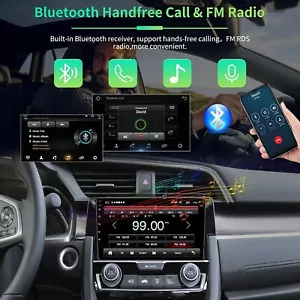 Apple CarPlay Android 12 Car Stereo Radio GPS WiFi For Honda Civic 2016-2021 64G - Picture 1 of 13