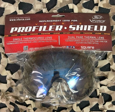 VFORCE NEW V-Force Profiler, Morph, & Shield Thermal Lens - Mirror Blue