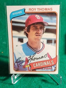 1980 Topps #397 Roy Thomas St. Louis Cardinals