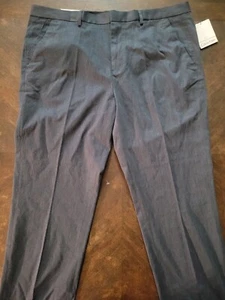 Pantalones Calvin Klein NUEVO Para Hombre 38x30 Calce Ajustado Gris Pantalones Negocios Formales Nuevos con Etiquetas - Imagen 1 de 10