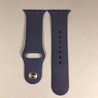Apple S/M 41mm Purple Silver Tone Pin Sport Watch Band - Image 1 of 4