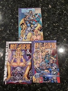 Lote de 3 cómics de vista previa Re-gex - Aquelarre en el otro lado - Artesanía de cómic - Imagen 1 de 8