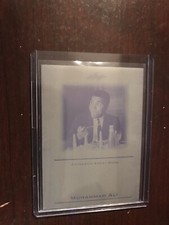 2011 Leaf Muhammad Ali Event Worn Memorabilia Printing Plates Black #EW31 - 1/1